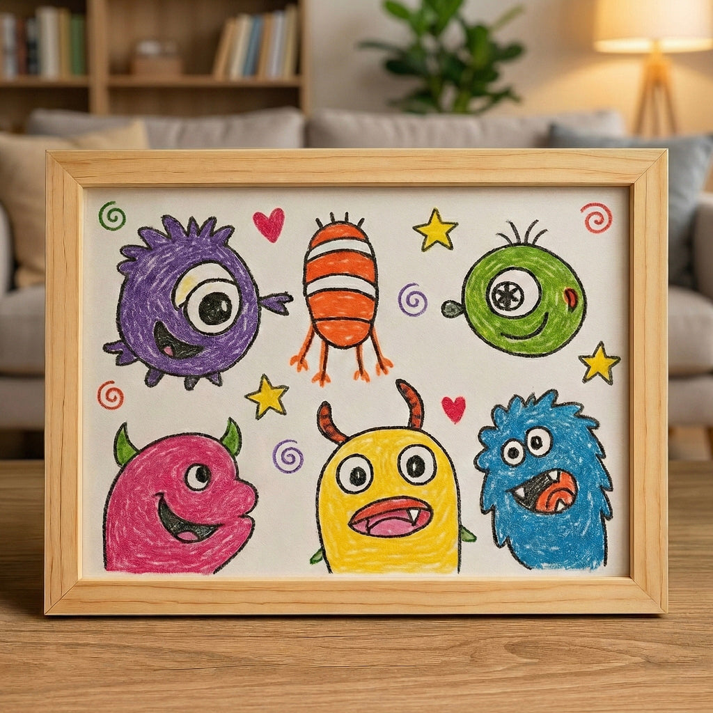 ArtivaFrame™ — Ignite Your Child’s Pride with Every Masterpiece Displayed