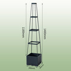 SkyVine™ Tower — Transform Tiny Spaces into Lush, Effortless Vertical Gardens