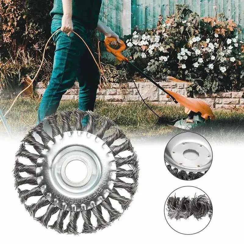 Weed Remover | Coiled Steel Wire | Eliminates Moss and Weeds | GartenTorque