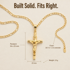 SolaraFaith™ — Sport a Crucifix That Won't Fade, Break, or Stain Your Skin Green