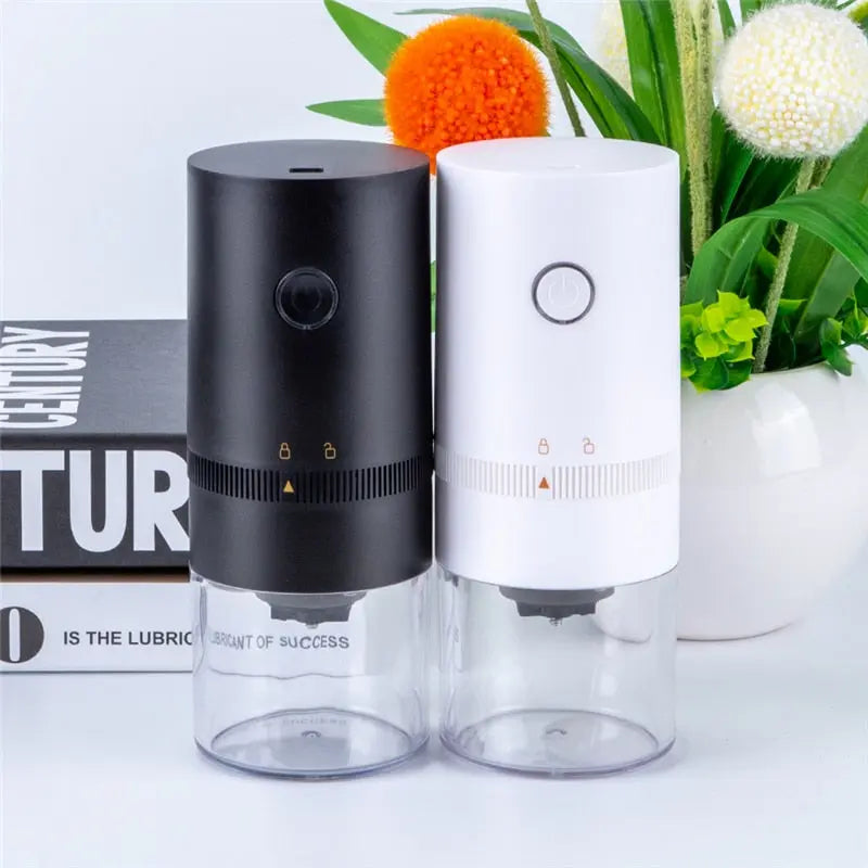 Electric Coffee Grinder | USB Rechargeable | Adjustable Grind Settings | KaffeeKompakt