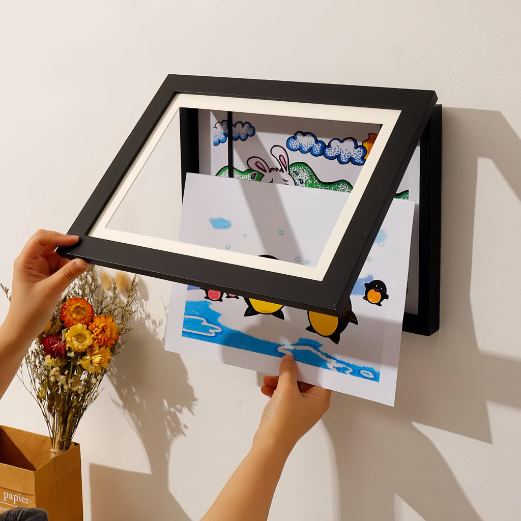 CanvasVista™ — Turn Your Child’s Art into a Proud, Ever-Changing Gallery of Joy
