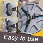 Adjustable Circle Cutter Drill Attachment | Hole Cutter Adjustable | Precise Cuts | DrillForm