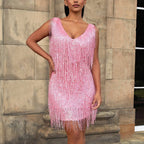 SeductaCharm™ Tassel Dress — Command Every Room with Effortless Confidence and All-Day Comfort