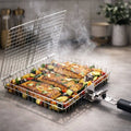Grill Basket | Stainless Steel | Uniform Heat Distribution | BBQWend