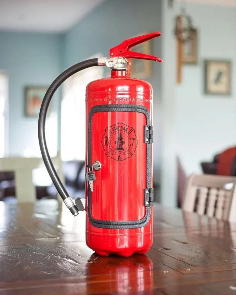 Fire Extinguisher | Hidden Bar Fire Extinguisher | Concealed Storage for Drinks | FireBar