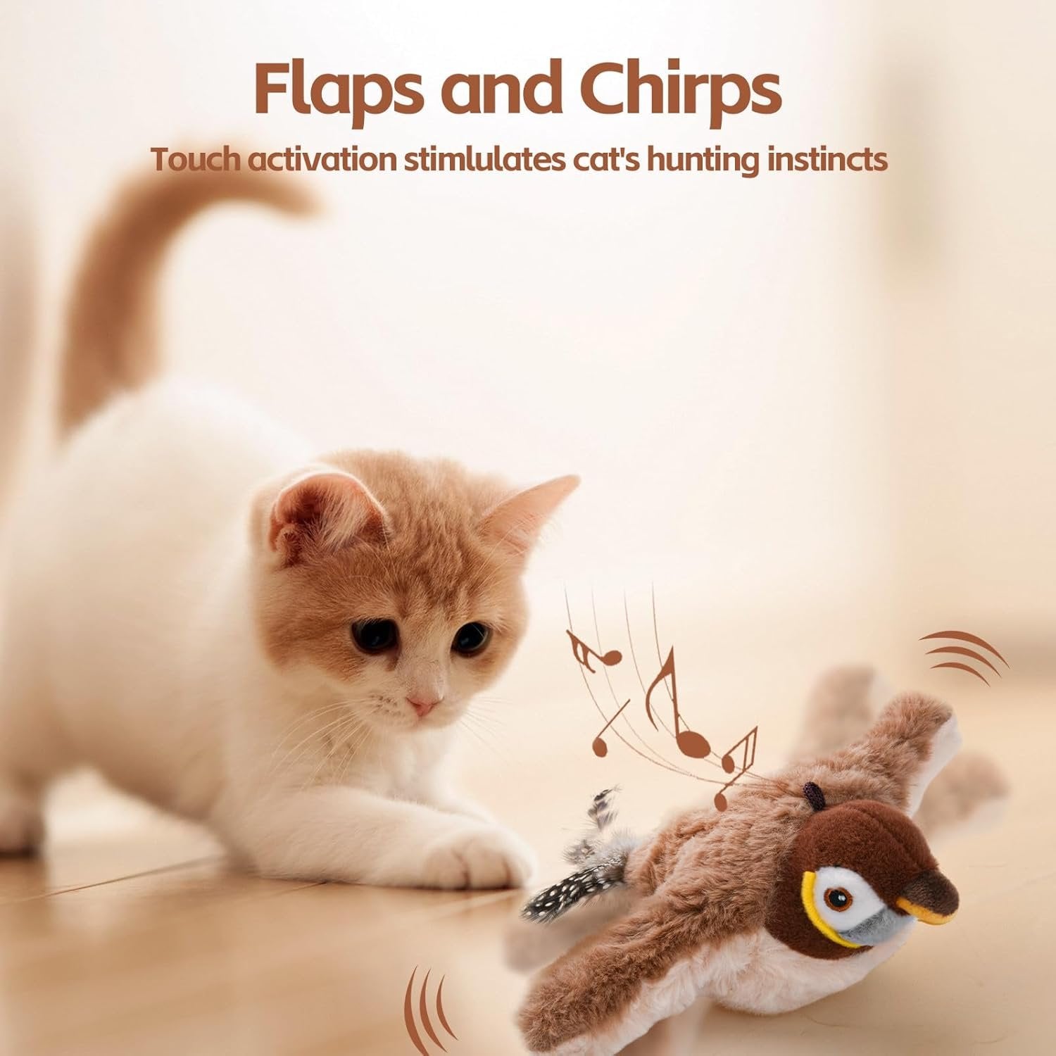 GlowFeather™ — Ignite Your Cat’s Wild Instincts with Nonstop Thrilling Play