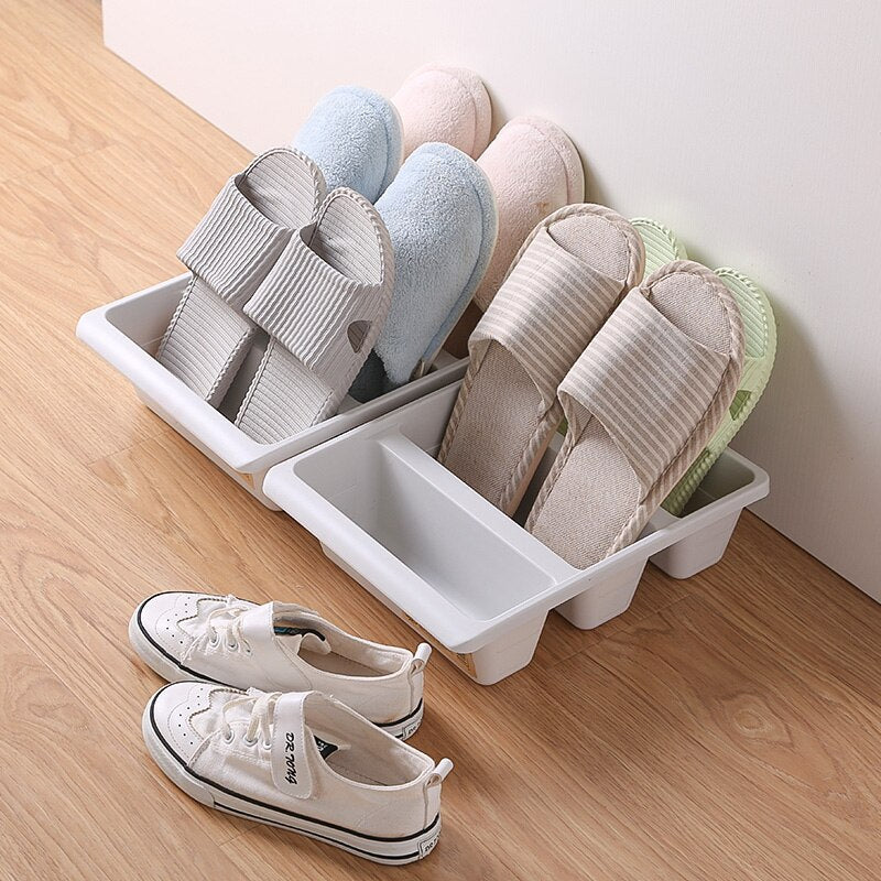 Shoe Rack | Vertical Shoe Organizer | Tool-Free Snap-in System | StepStack