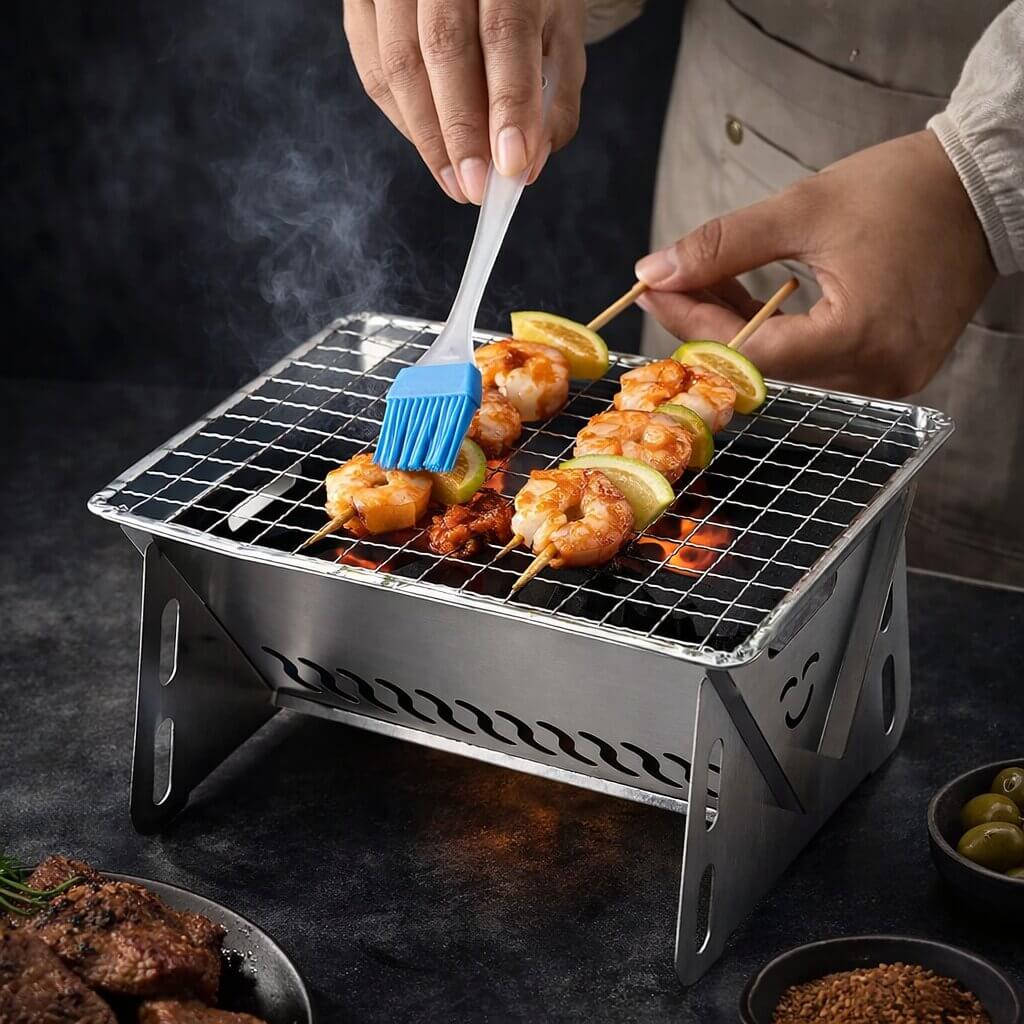 Charcoal Grill | Fast Setup | Sturdy Build | OutdoorFlamme