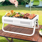 Charcoal Grill | Compact | Foldable Handles | GrillGo