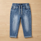 VivaForma™ – Relaxed Pull-On Stretch Jeans with Adjustable Drawstring Waist