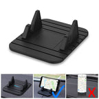 Car Phone Holder | Dashboard Mount | Silicone Base with Anti-Slip Grip | GripMate
