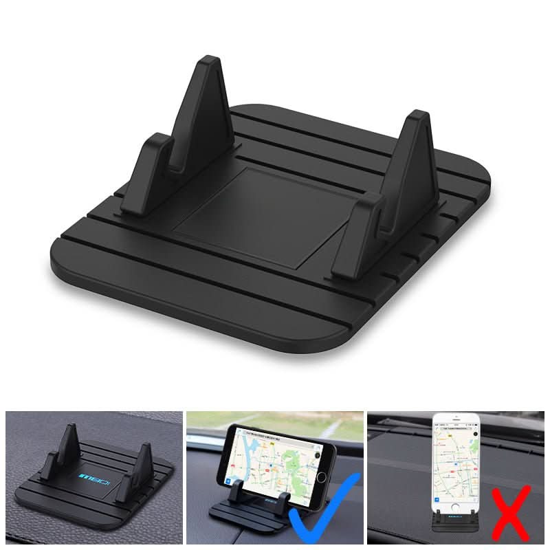 Car Phone Holder | Dashboard Mount | Silicone Base with Anti-Slip Grip | GripMate