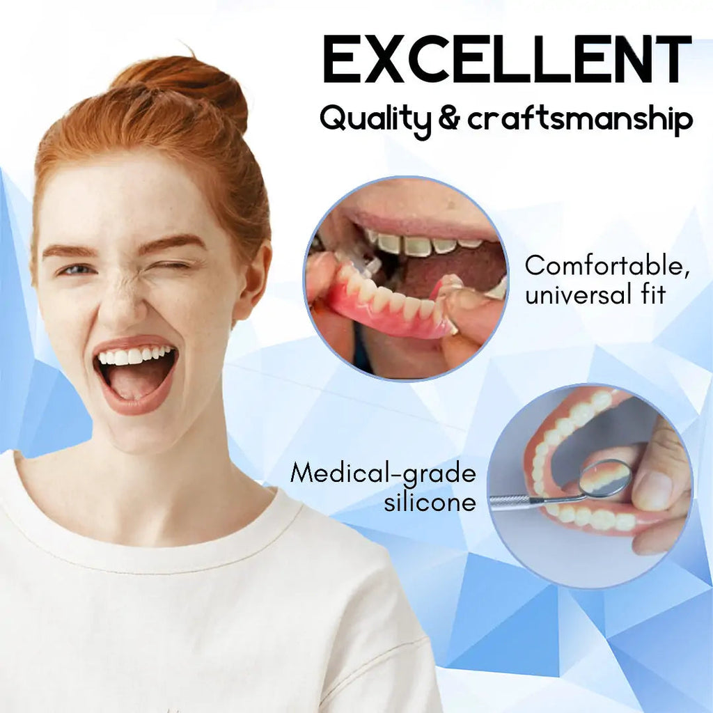 DentiSure™ Silicone Fit — Unlock Radiant Confidence with a Perfectly Secure Smile