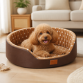 Dog Bed Mat for Small & Medium Dogs | Soft & Breathable Plush Cushion | Durable Construction