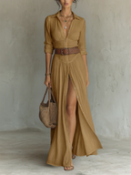 LuminaLuxe™ Maxi Dress — Unleash All-Day Confidence with Effortless Elegance and Cool Comfort