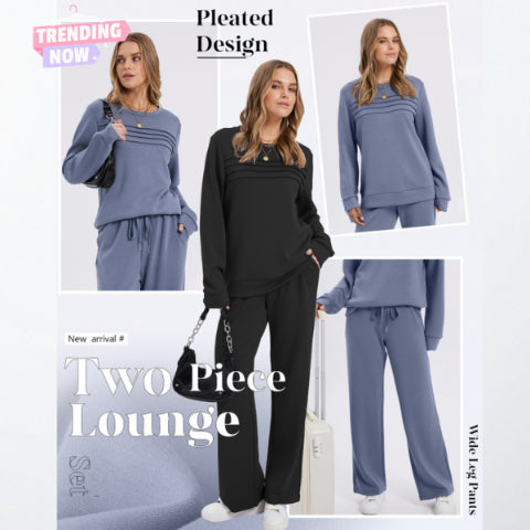 LumiLuxe™ Lounge Set — Wrap Yourself in All-Day Softness and Effortless Confidence