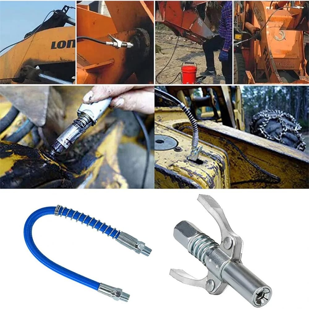 JetGrip™ Coupler — Command Your Grease Job with Speed, Precision, and Zero Mess