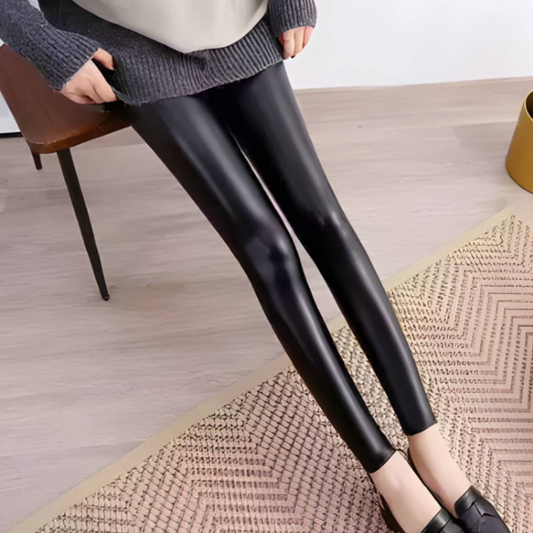 LumaSheen™ Gloss Leggings — Sculpt Your Curves and Shine with Unstoppable Confidence