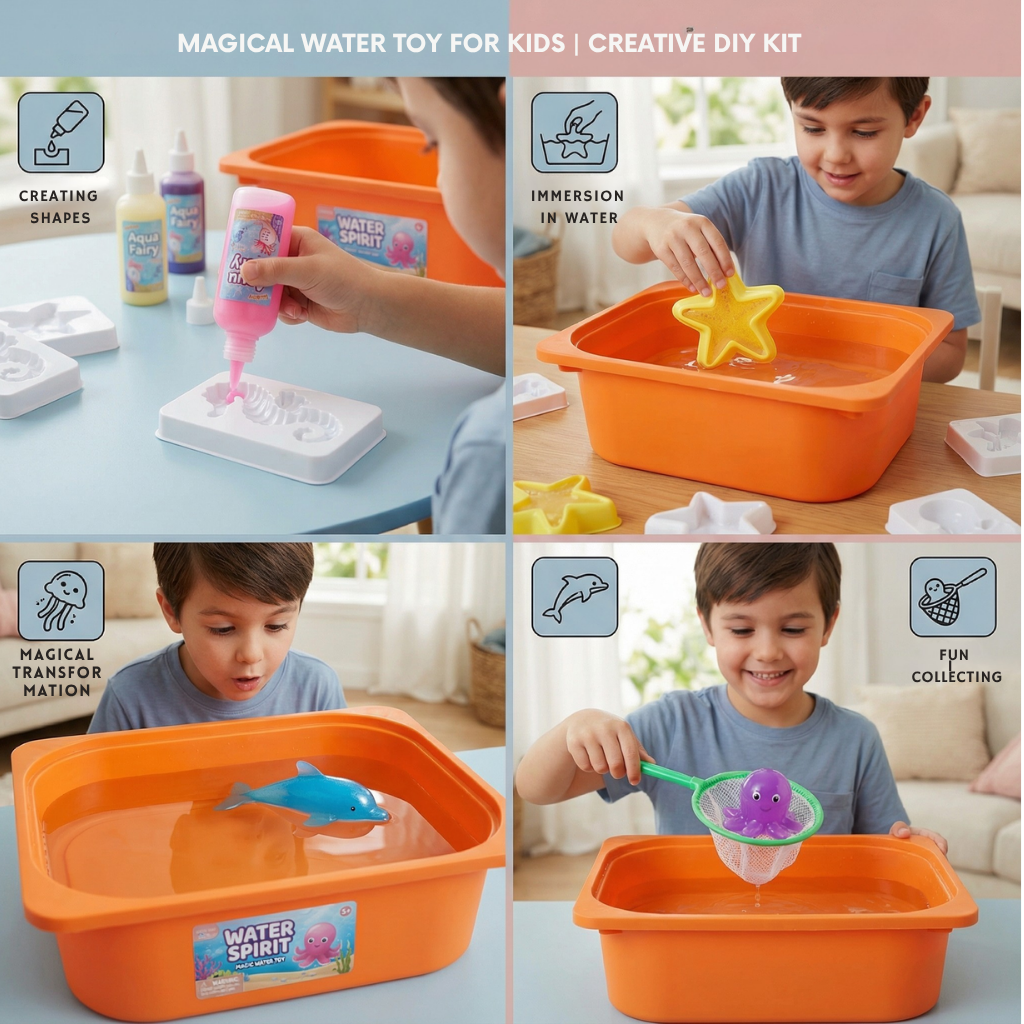 OceanWhimsy™ — Spark Your Child’s Imagination with Instant, Floating Sea Creature Magic