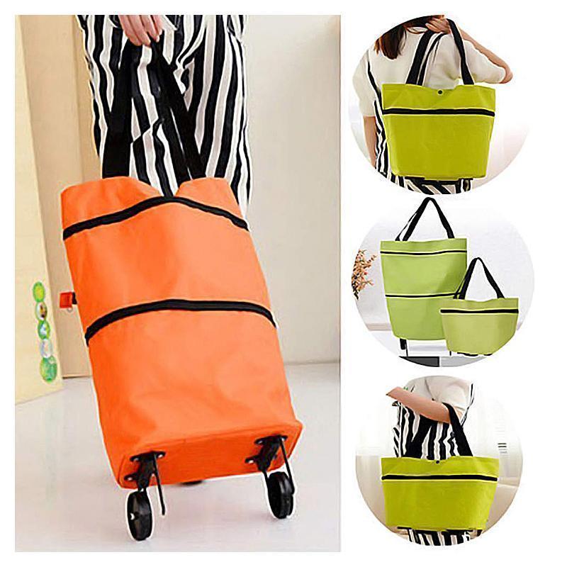 Shopping Trolley | Collapsible Rolling Bag | Lightweight Carrying | Icone