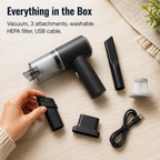PowerPocket™ — Unleash Hands-Free Power to Banish Dirt Anywhere Instantly