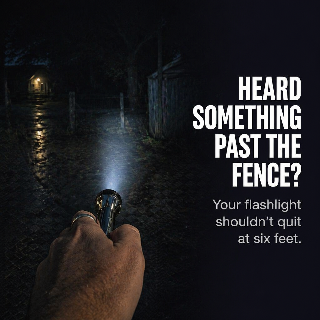 RamaraBeam™ — Cast a Beam Beyond the Tree Line and Power Up Your Phone Too