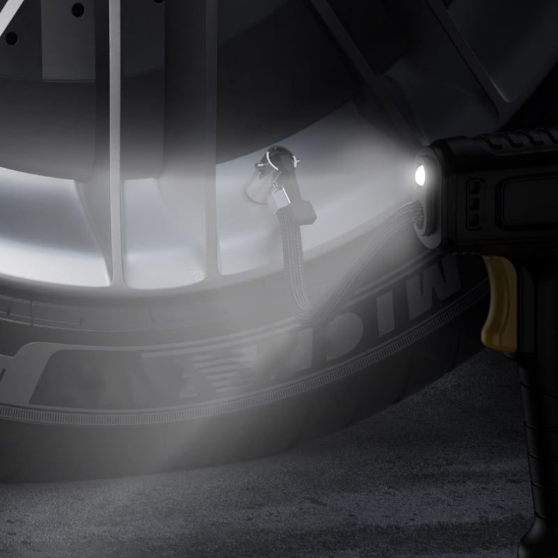 RapidFlow™ — Instantly Perfect Tire Pressure for Confident, Stress-Free Drives