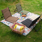 Foldable Camping Chair | Back Support for Relaxed Sitting | Cushioned Comfort for On the Go | GroundRest