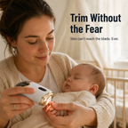 VivaNail™ Pro Duo — Safely Trim Baby & Senior Nails Without the Worry of Clippers
