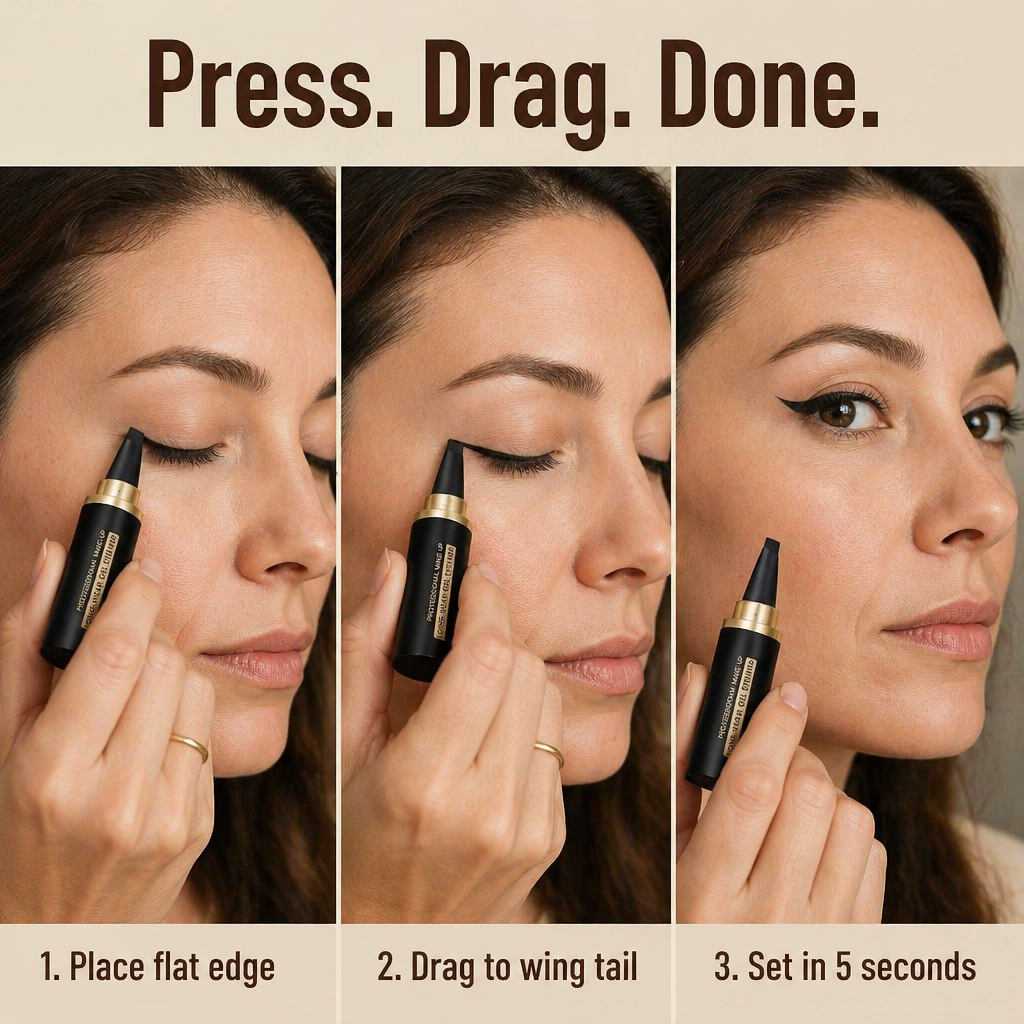 VelourLine™ Matte Definer — Create a Flawless Wing in One Sweep, No Wobbly Hands