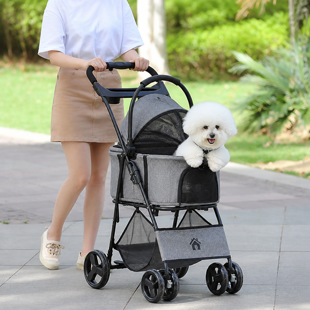 VitaStride™ Pet Stroller — Unlock Effortless Freedom and Joy on Every Adventure with Your Pet