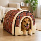 Pet Bed Mat for Cats & Dogs | Detachable Hand-Washable Leather | Padded & Warm