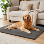 DogBedHouse Self-Heating Lambswool & Heat-Reflective Pet Mat (Removable Cover)