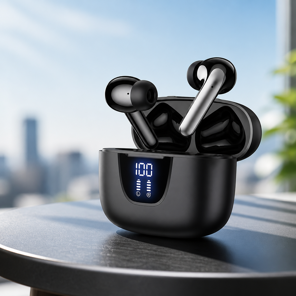 Wireless Earbuds | In-Ear Headphones | Extended Listening Comfort & Crisp Calls | Voltiva
