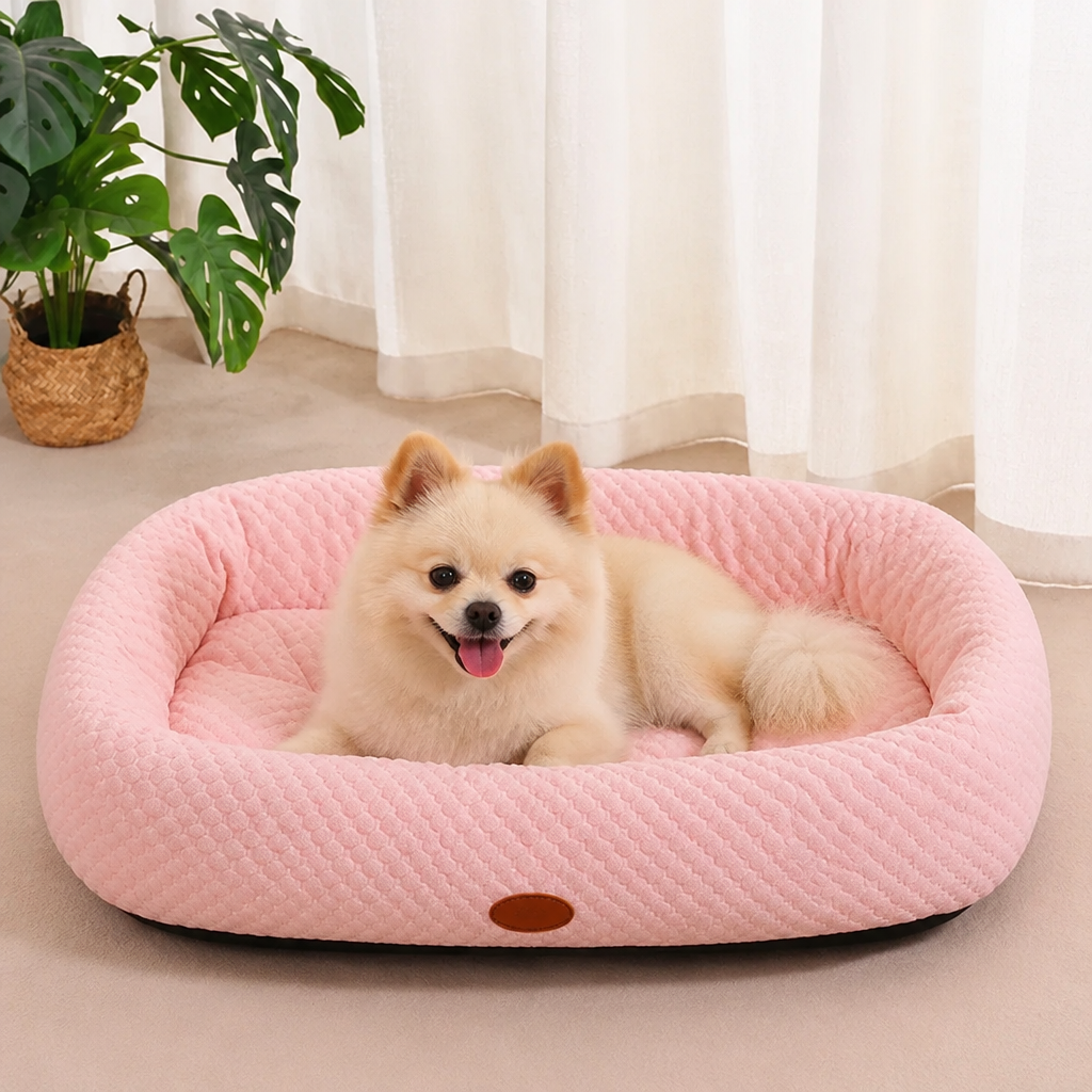 DogBedHouse Breathable Cooling & Supportive Cushioning Dog Bed