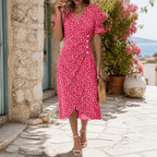 SeraphineAura™ Wrap Dress — Feel Stunning All Day with Breathable, Sculpting Comfort