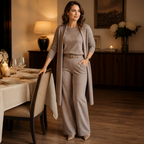 VeroLuxe™ Three-Piece Knit Set — Effortless Confidence and Comfort That Moves With You All Day