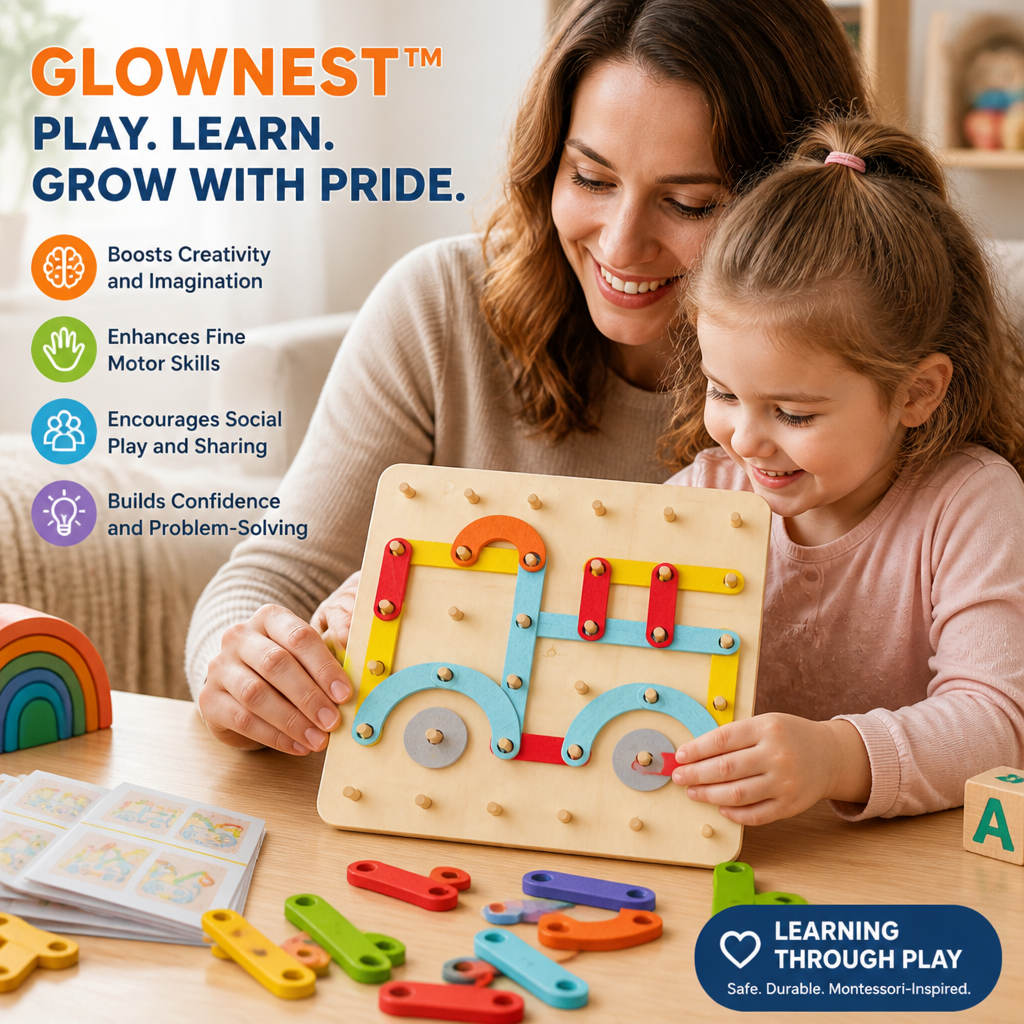 GlowNest™ — Spark Unstoppable Confidence and Curiosity with Every Puzzle Piece