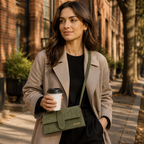 The Lyra Crossbody — Moss