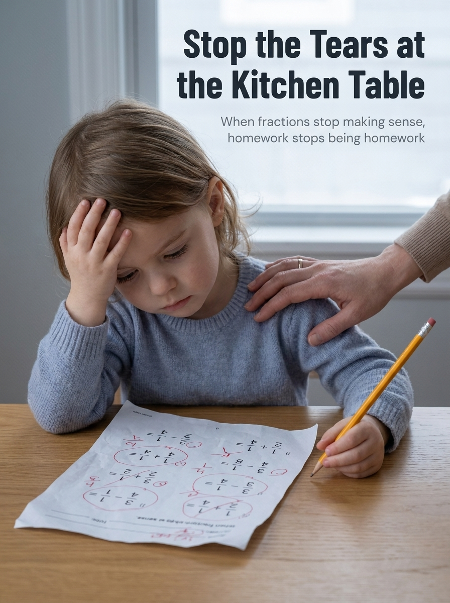 NumeriPlay™ — Turn Homework Tears Into Confident “I Got It!” Moments