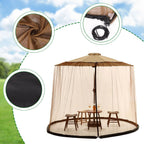 Fine Mesh Net Keeps Mosquitoes Out | Up to 240 cm | Sleek Design | Meshield