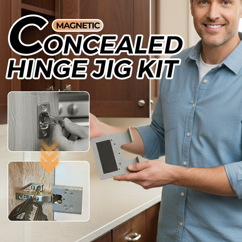 PrecisionSnap™ — Nail Perfect Cabinet Hinges Every Time Without the Stress