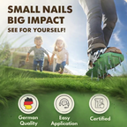 Lawn Aerator Shoes | Spike Strap System | Aerate Lawn as You Walk | Green Step