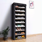 Freestanding Shoe Cabinet | Dustproof Cover | No Tools Needed for Assembly | ShoeGuard