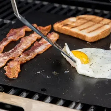 Non-Stick Grill Mat | Easy Grilling Cleanup | Perfect for Meat, Fish, and Veggies | GrillClean