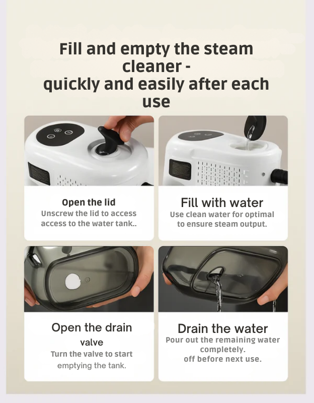 BlazeSteam™ — Blast Away Grime Instantly for a Home That Truly Shines