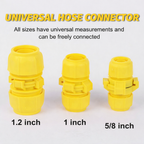 Universal Hose Connector | Leakproof Closure | Universal for Garden Irrigation | FlowSnap
