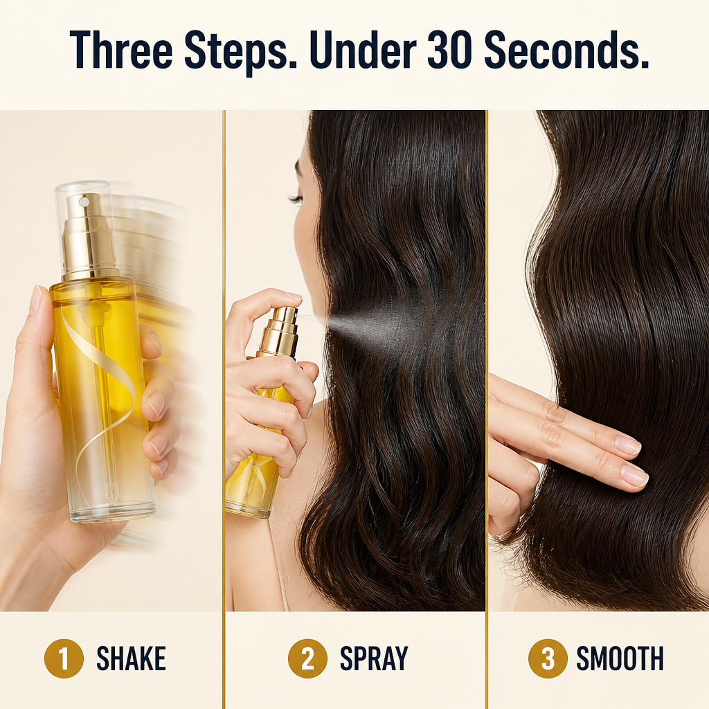 LumaSilk™ — Melt Away Frizz for Soft, Silky Hair That Feels Weightless All Day