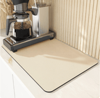 Drip Mat | Diatomite Kitchen Mat Fast-Drying | Maintains Dry Countertop | DishDryer